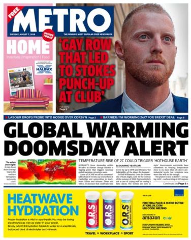 Global Warming Alert (Metro)
